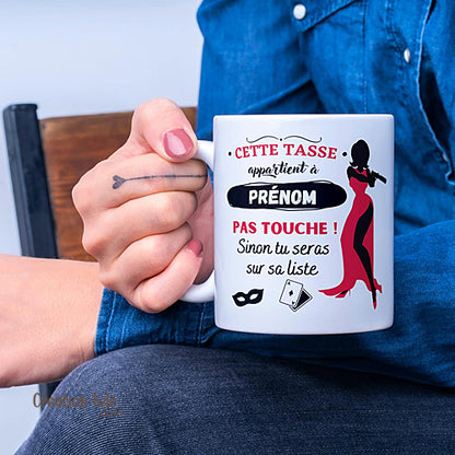 Mug humour agent secret homme ou femme