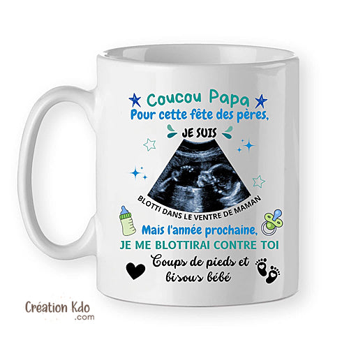 Mug pour Futur papa spéciale fête des Pères