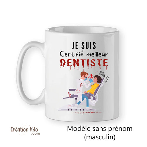 tasse cabinet dentaire dentiste humour