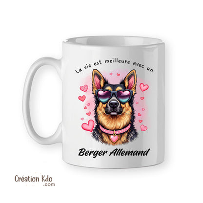 mug berger allemand tasse personnalisée