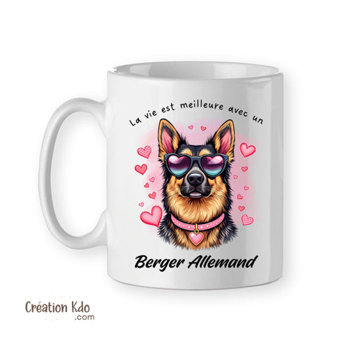 mug berger allemand tasse personnalisée