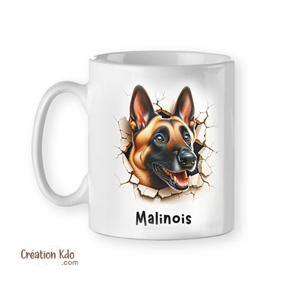 mug malinois tasse chien