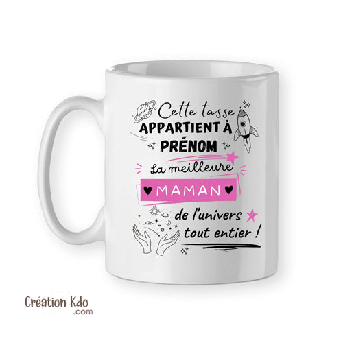 mug meilleure maman fête des mère cadeau tasse