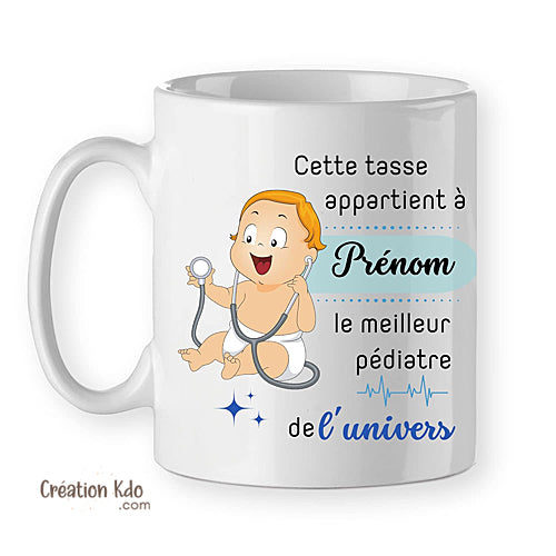 tasse cadeau pédiatre mug