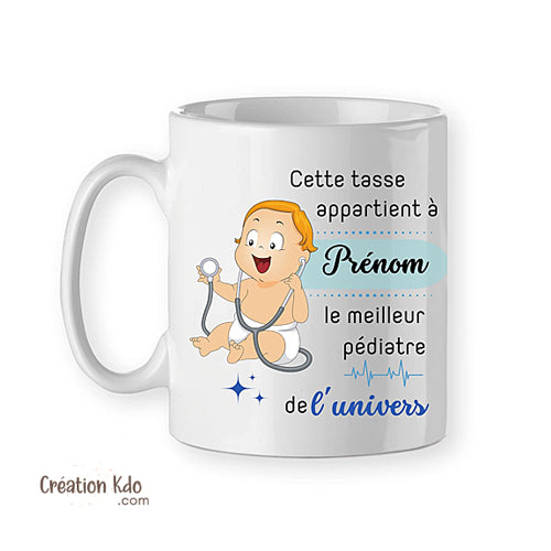 tasse cadeau pédiatre mug