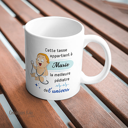 Mug le/la meilleur(e) pédiatre de l'univers homme ou femme
