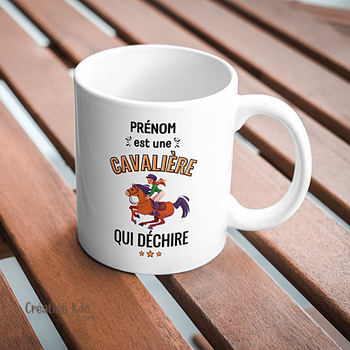 mug cheval équitation tasse cavalière