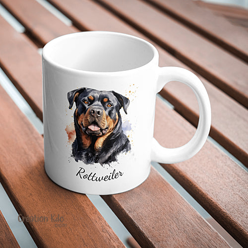 tasse rottweiler mug chien