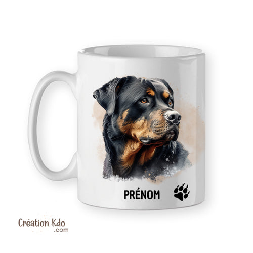 mug rottweiler tasse cadeau chien