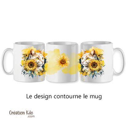 mug chat tasse cadeau