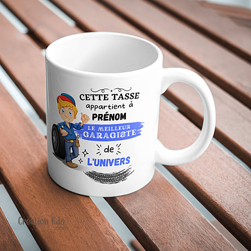 mug garagiste tasse garage voiture automobile