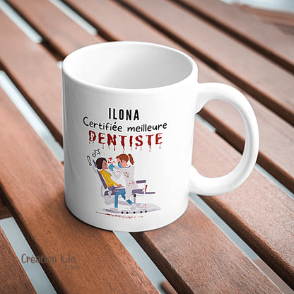 Mug humour pour dentiste homme ou femme