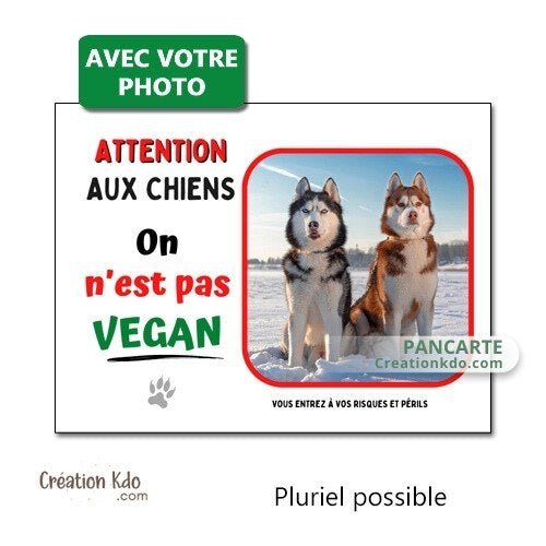 malinois plaque chien personnalisée photo panneau portail monte la garde humour