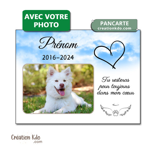 plaque funéraire chien chat animal de compagnie panneau souvenirs animal mémoire commémorative