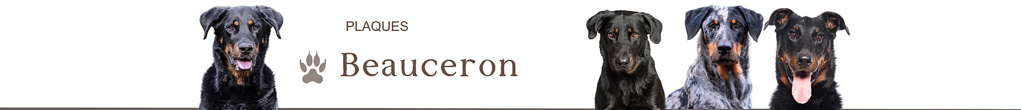 plaque chien beauceron