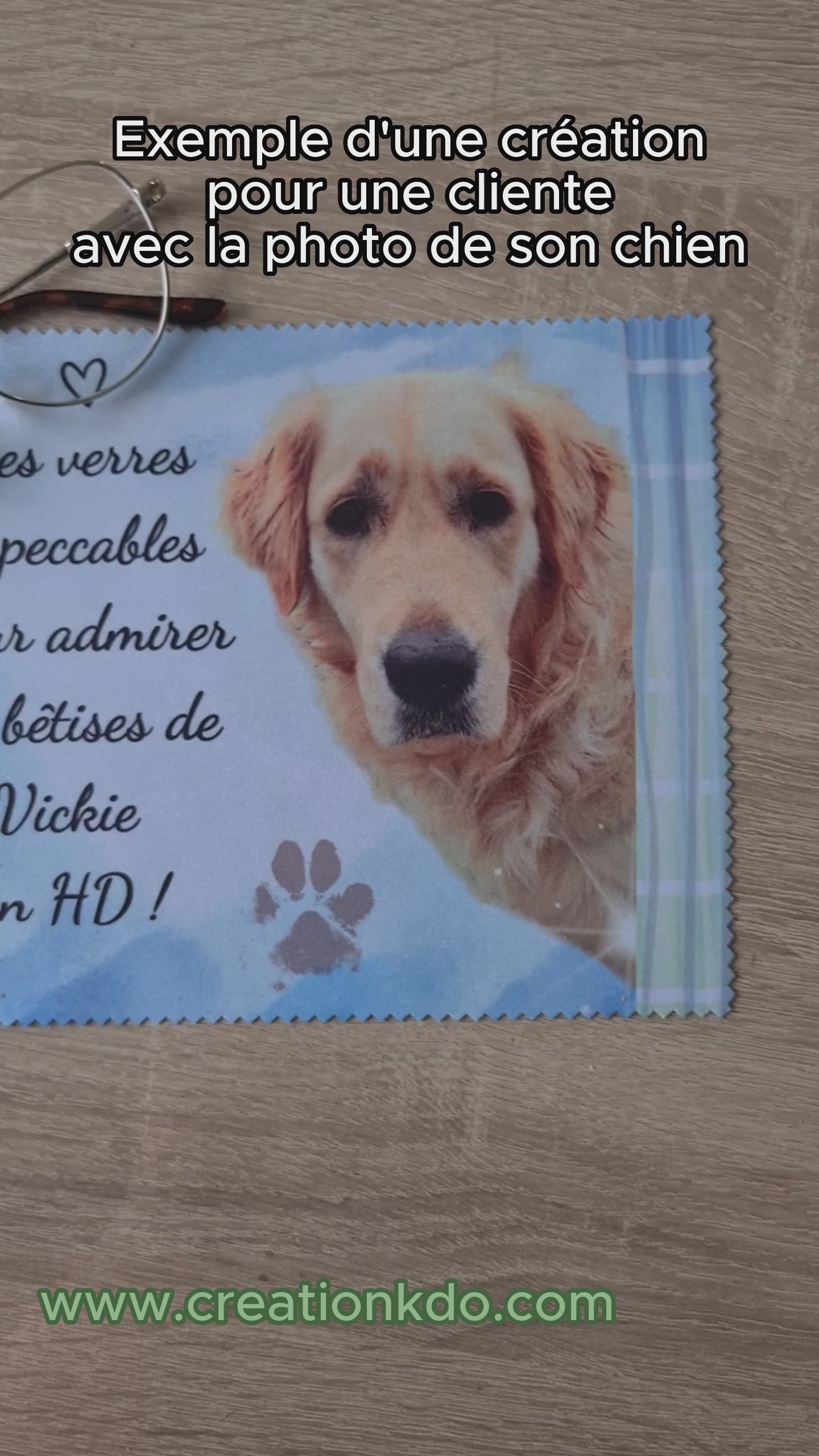 cadeau personnalisé photo mon chien