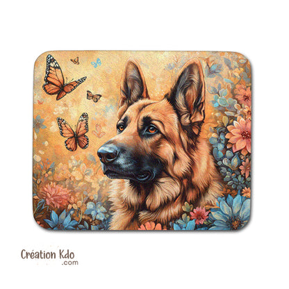 tapis de souris chien berger allemand pc gamer