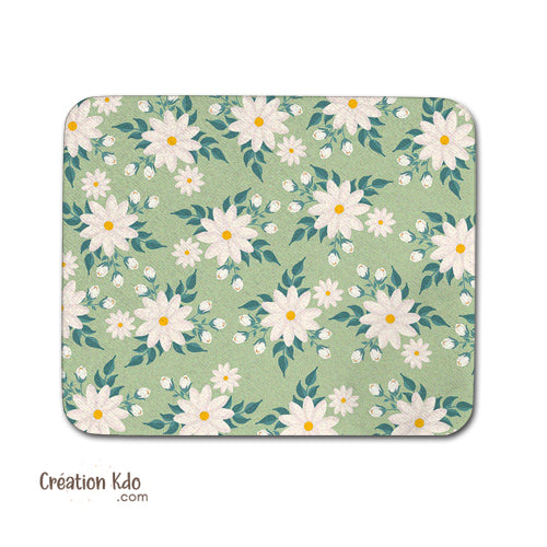 tapis de souris floral fleurs