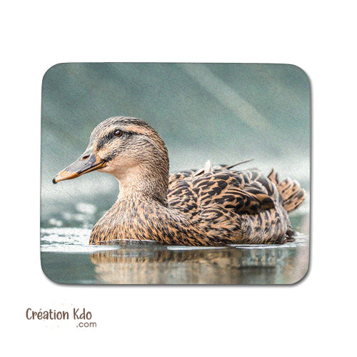 tapis de souris canard oiseau