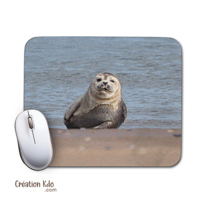 tapis de souris photo phoque nord