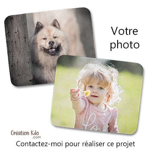 Tapis de souris Personnalisé avec votre photo