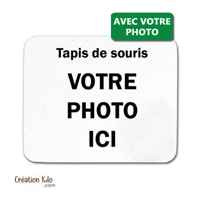 tapis de souris personnalisé photo