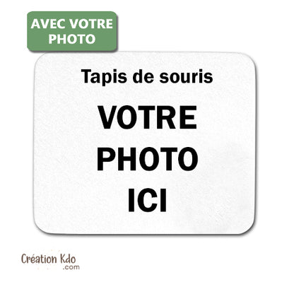tapis de souris personnalisé photo